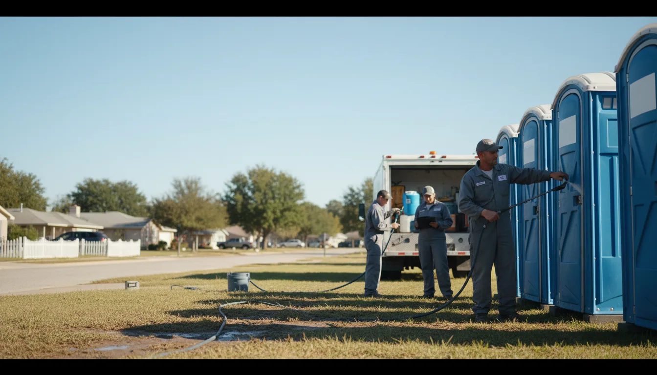 Long-Term Portable Toilet Rental in Stroud, OK near me
